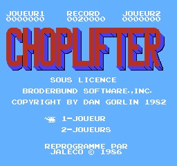 Choplifter (série) - Capture 1