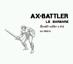 Golden Axe (série) - Capture 2