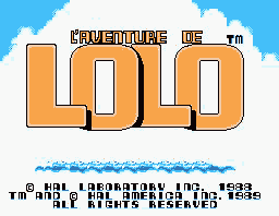 Adventures of Lolo - Capture 1