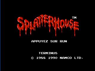 Splatter House (NES et PCE) - Capture 4